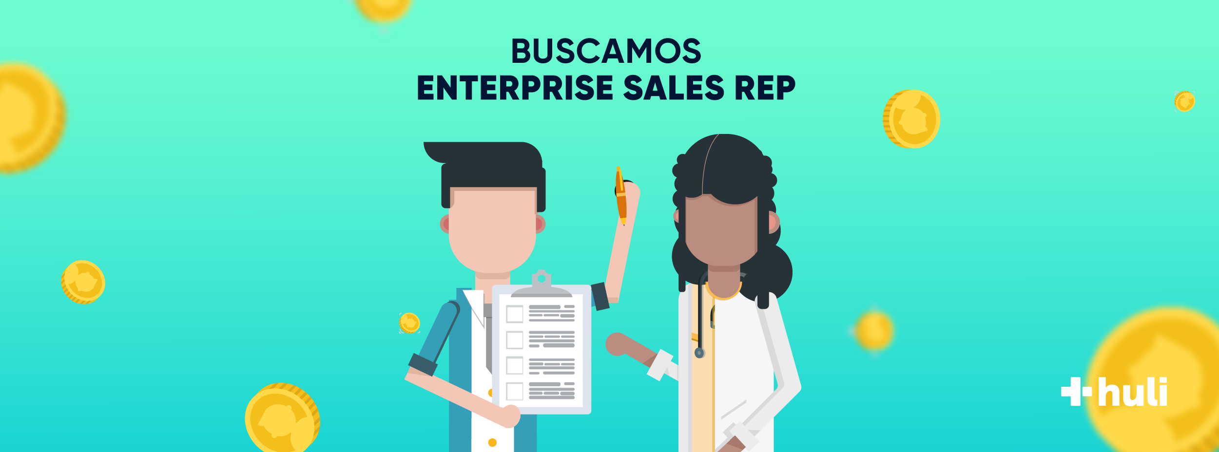 Estamos contratando Enterprise Sales REP