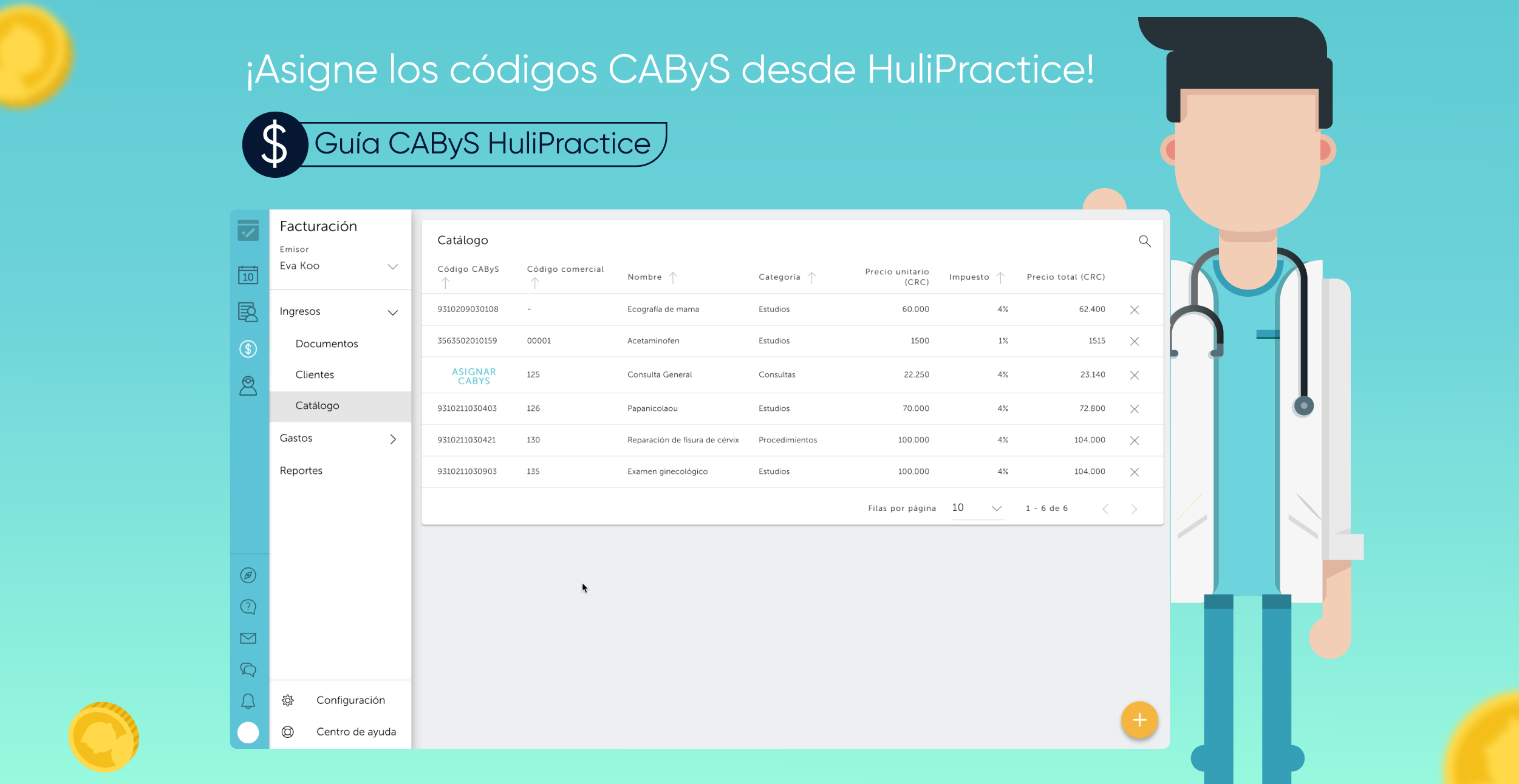 Guía práctica para actualizar el CAByS desde HuliPractice